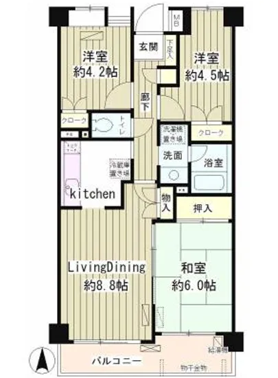 レジデンスシャルマン林試の森 103