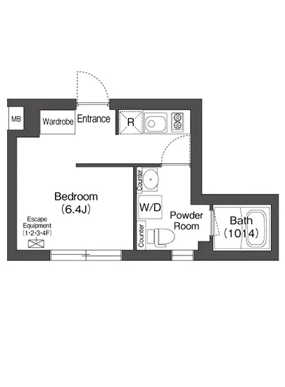 ディームス大井町フォレスト 304