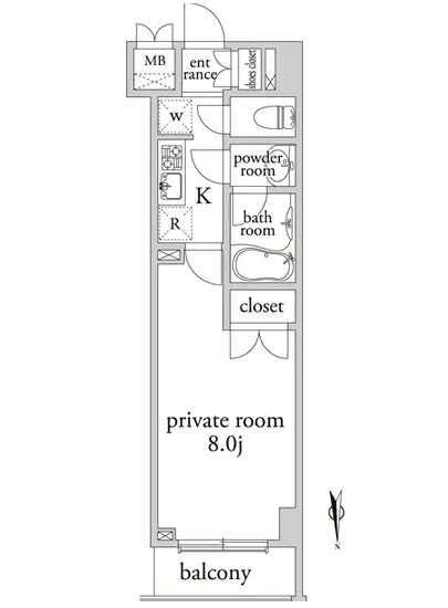 アーベイン早稲田 605