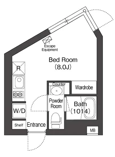 ディームス大井町フォレスト 413