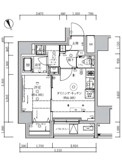 クオリタス浜田山 702