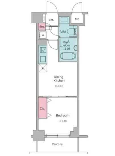 クレヴィアリグゼ西巣鴨 407