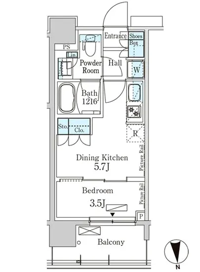 パークアクシス上野イースト 1402