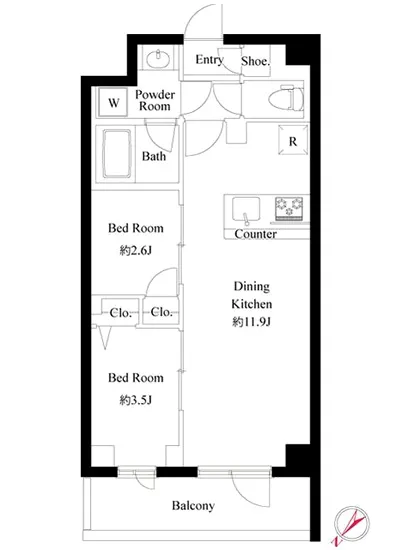 ラ・ミアカーサ中目黒 303