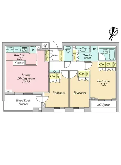 ライオンズプラザ初台グランフォート 3F
