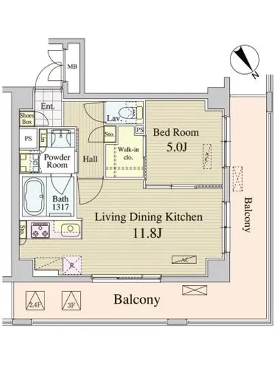 アンソレイユ代々木 604