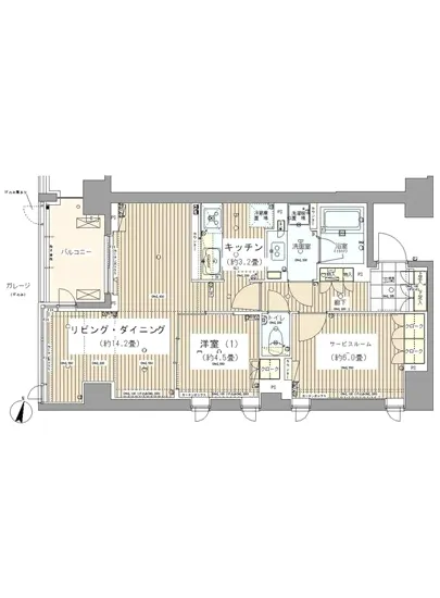 ガーデニエール砧レジデンス 110