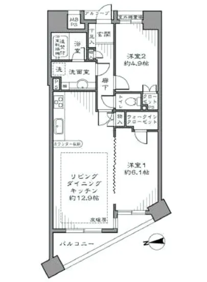 ジェイパーク御苑内藤町 12F