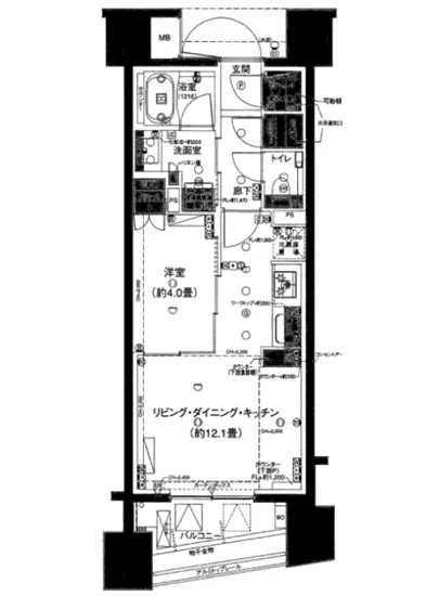 パークホームズ上野 2F