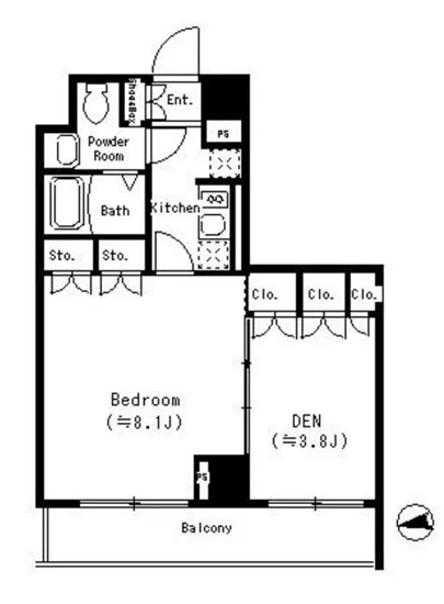 パークキューブ四谷三丁目 101
