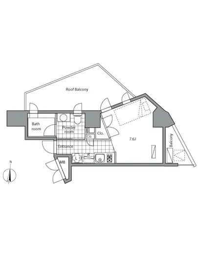 レジディア目白2 702