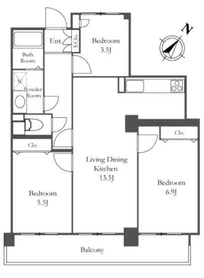 リバーシティ21イーストタワーズ 6-902