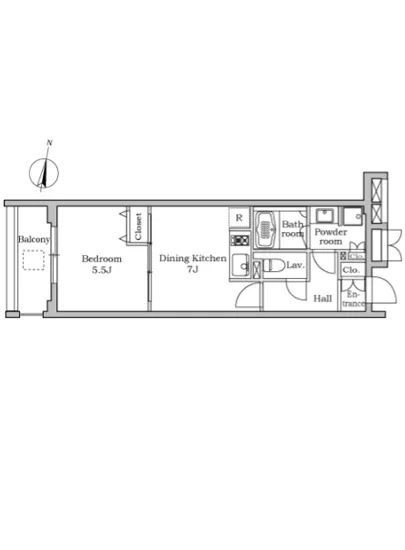 レジディア千鳥町 212