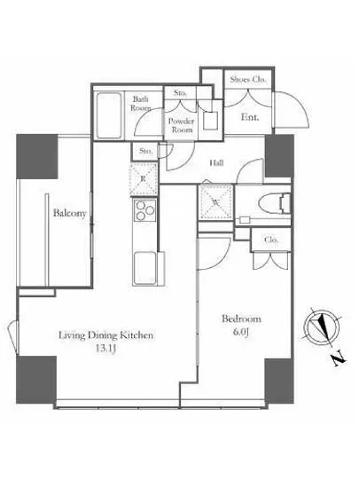 プラウド新虎通り 6F