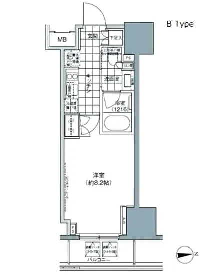 パークハビオ上野3丁目 402