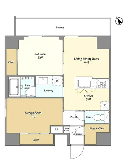 リビオメゾン入谷 1001