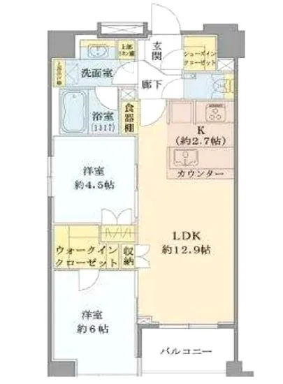 ウィルローズ月島 6F