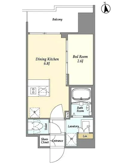 コンフォリア・リヴ西大島 1403