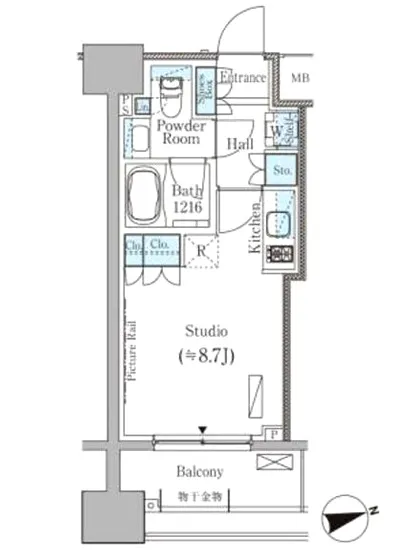 パークアクシス御茶ノ水ヒルトップ 303