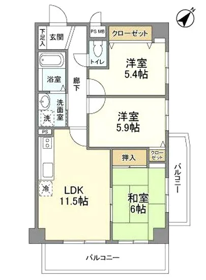 サント・コア目黒 201