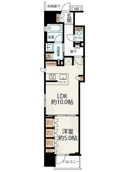 ザ・サンクレイドル日本橋レジデンス 2F