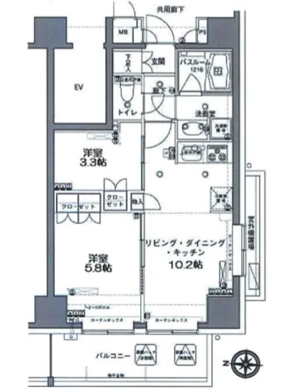 MFPRコート木場公園 1301