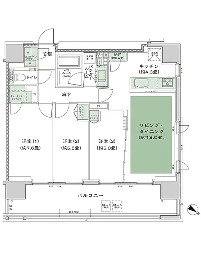 シティハウス目黒ザ・グランド 11F
