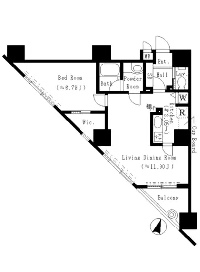 リシェ広尾 1203