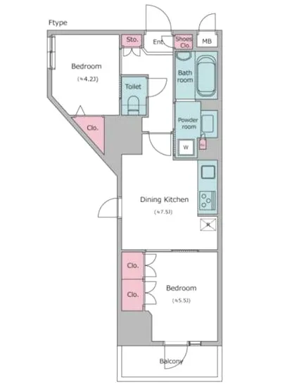 レジディア中目黒3 806