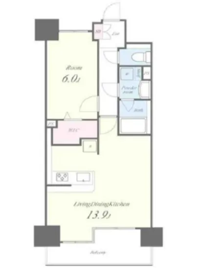 パークフラッツ日本橋馬喰町 1103