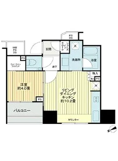 クレヴィア中目黒 10F