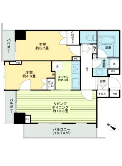 パルテール目黒青葉台 11F