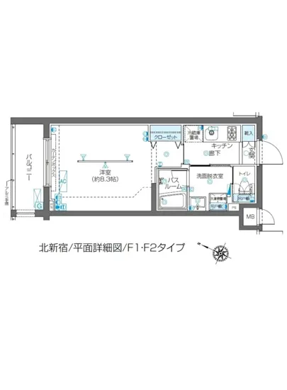 ズーム北新宿 301