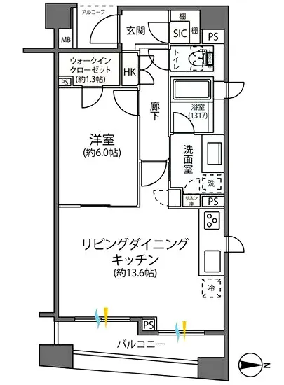 モンヴェール四ツ谷 306