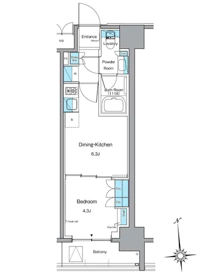 ルフォンプログレ上野稲荷町 705