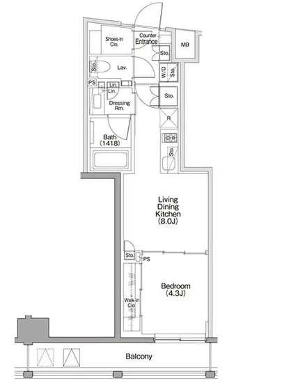 ザ・パークハビオSOHO代々木公園 205