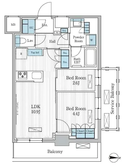 パークアクシス東陽町レジデンス 1116