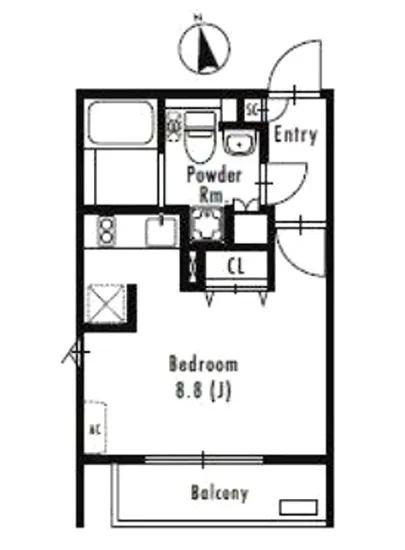 パセオ市谷加賀町 301