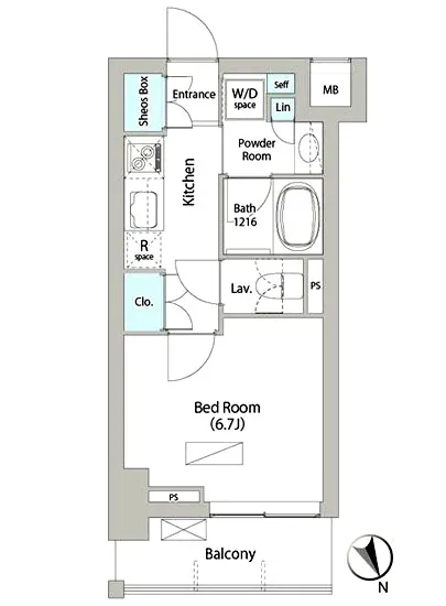バウスフラッツ日本橋馬喰町 204