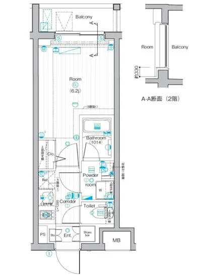 プレミアムキューブG白金台 409