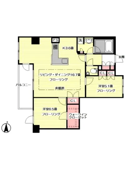 オープンレジデンシア目白 4F