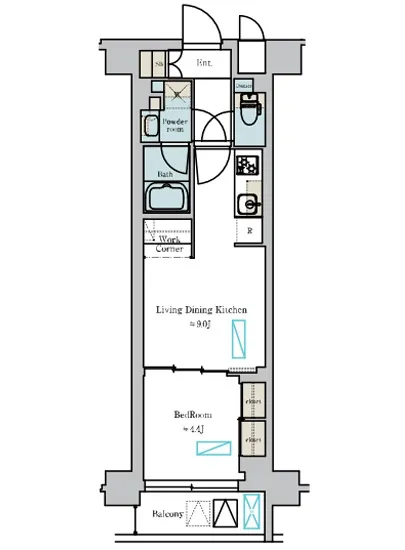 ブリリアイスト渋谷本町 307