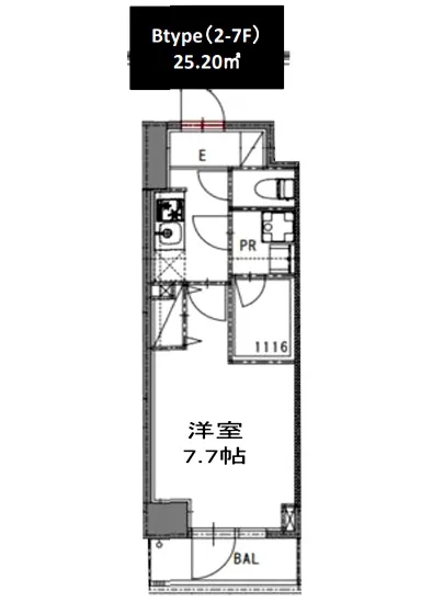 エスレジデンス錦糸町ノルテ 404