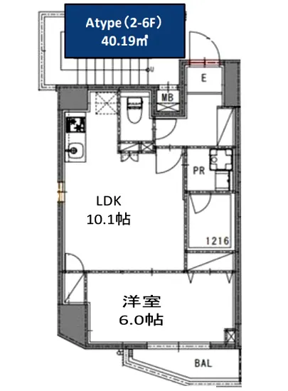 エスレジデンス錦糸町ノルテ 605
