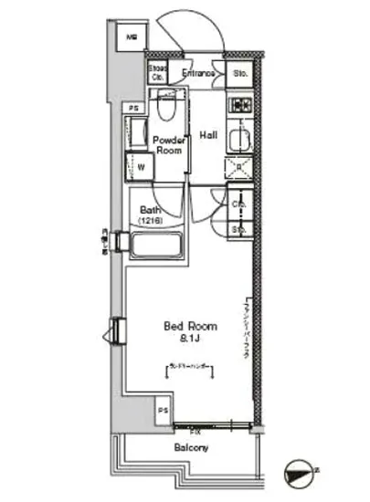 プラウドフラット門前仲町5 201
