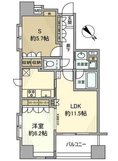グラーサ東京イーストレジデンス 3F