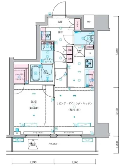 ジェノヴィア両国6グリーンヴェール 1005