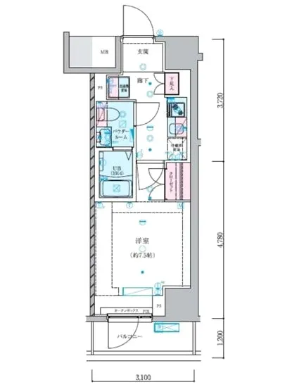 ジェノヴィア両国6グリーンヴェール 609