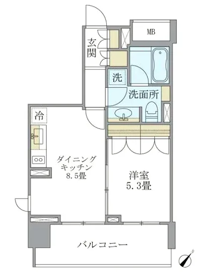アパートメンツ千駄木 206