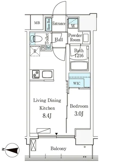 デュオフラッツ池袋 303